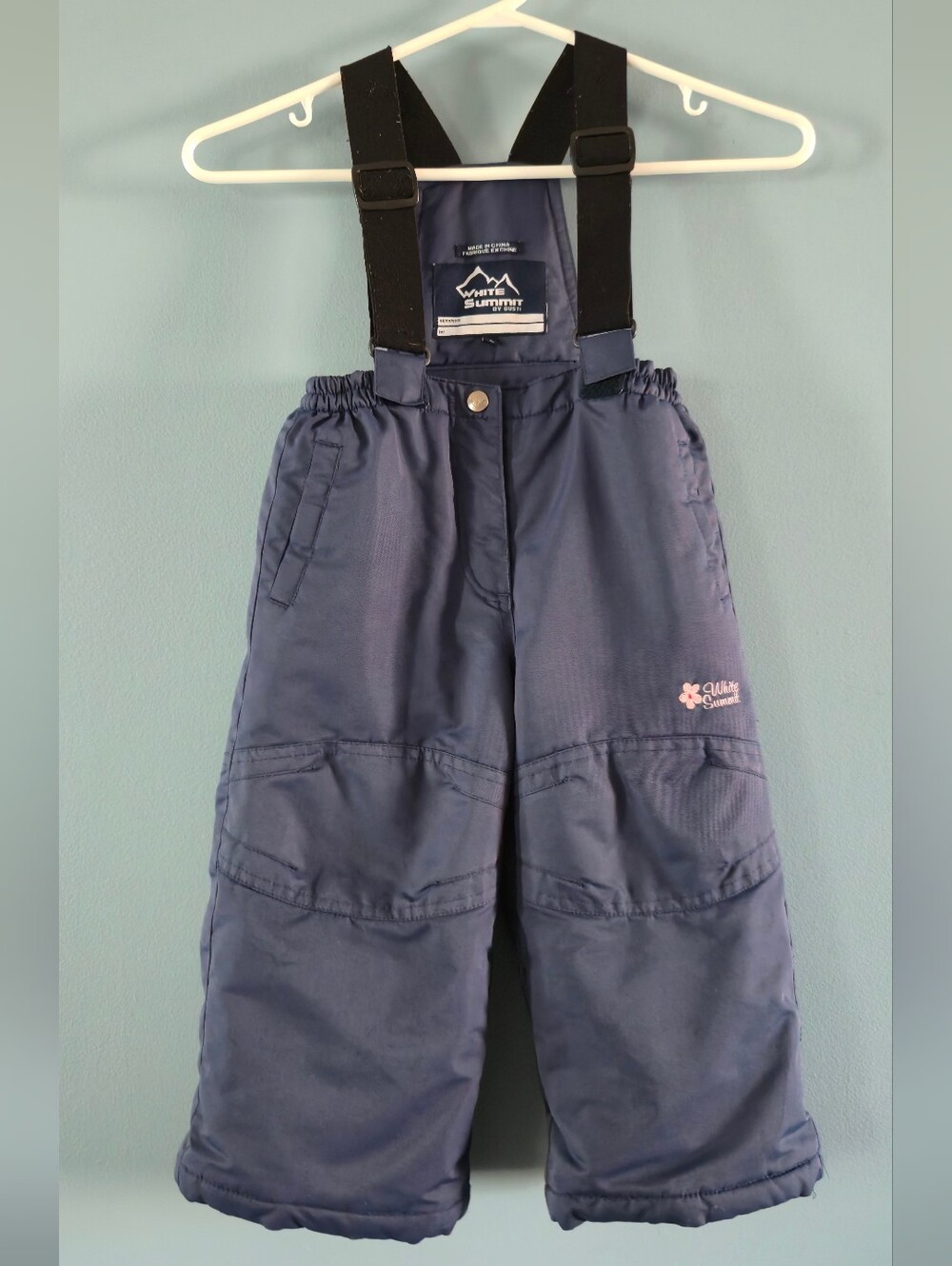 Girls Gusti Navy Blue Snowpants (2T)